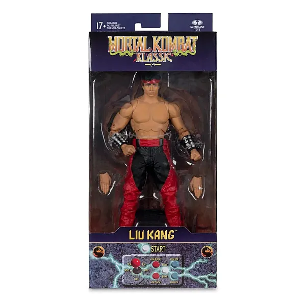 MORTAL KOMBAT KLASSICS ACTION FIGURE LIU KANG 18 CM
